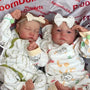 two reborn baby dolls