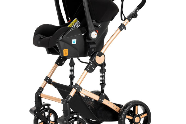 car seat attachment on baby stroller frame