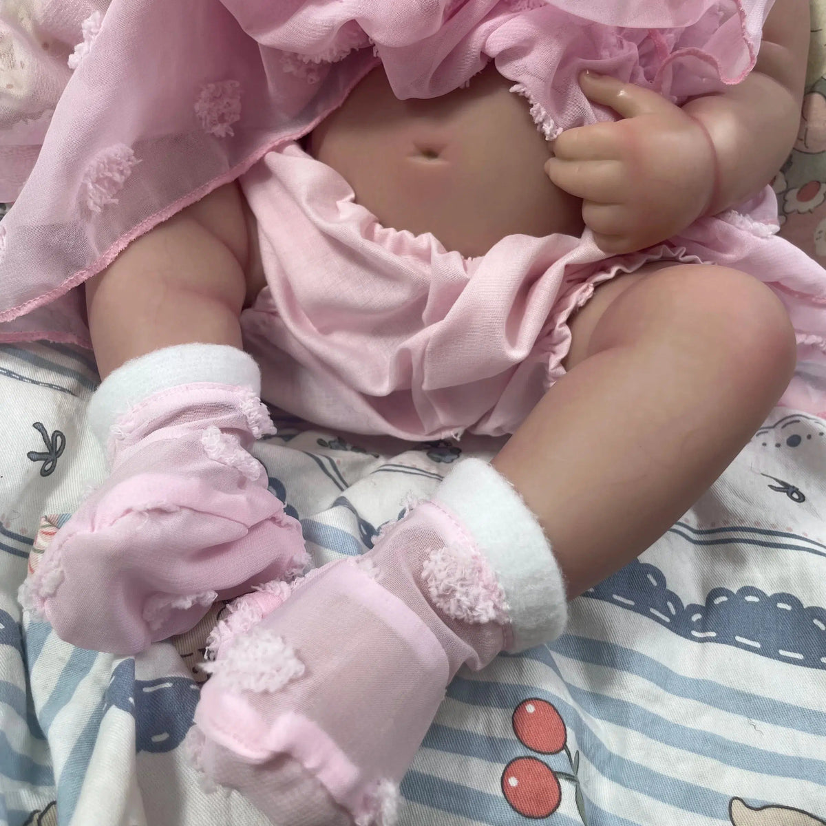 18 Inch Finished Reborn Baby Doll Full Silicone Vinyl Girl Washable Bettie With Painted Lifelike 3D Skin Reborn Christmas Toys-Maternity Miracles - Mom & Baby Gifts