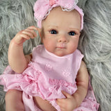 18 Inch Bettie Full Body Soft Silicone Vinyl Girl Reborn Baby Doll With Painted Lifelike Hair Bebe Reborn Toys-Maternity Miracles - Mom & Baby Gifts