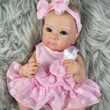 18 Inch Bettie Full Body Soft Silicone Vinyl Girl Reborn Baby Doll With Painted Lifelike Hair Bebe Reborn Toys-Maternity Miracles - Mom & Baby Gifts