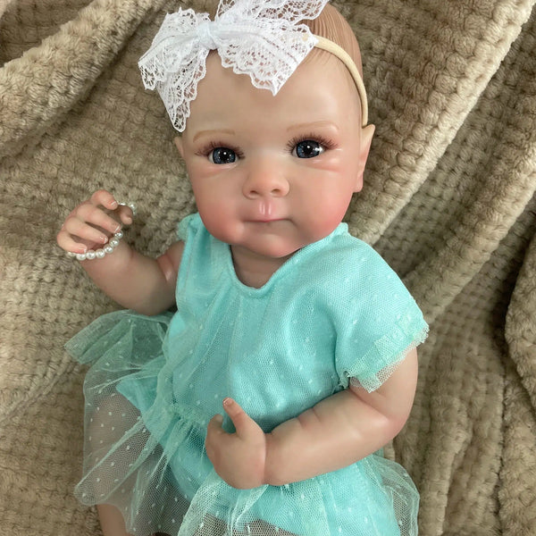 18 Inch Full Body Silicone Vinyl Reborn Bettie Girl Washable Reborn Baby Doll Adorable Bebe Reborn Toys Birthday Christmas Gift-Maternity Miracles - Mom & Baby Gifts