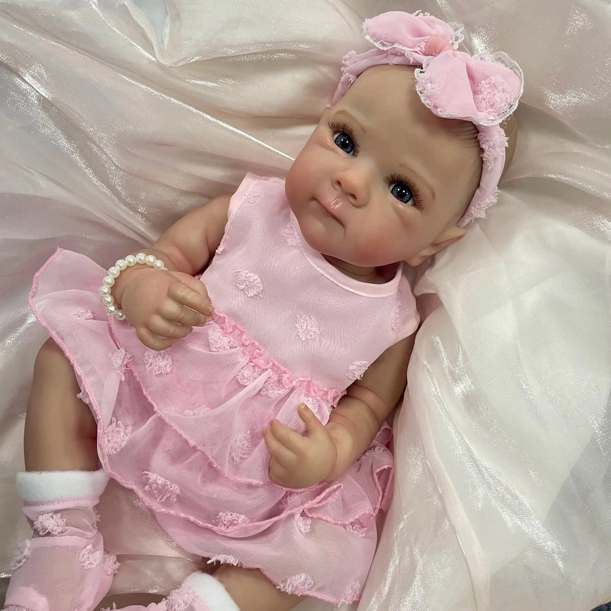 18 Inch Bettie Full Body Soft Silicone Vinyl Girl Reborn Baby Doll With Painted Lifelike Hair Bebe Reborn Toys-Maternity Miracles - Mom & Baby Gifts