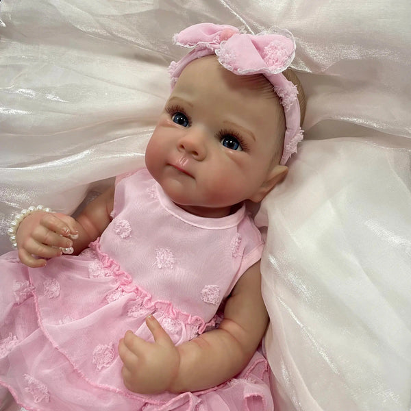 18 Inch Bettie Full Body Soft Silicone Vinyl Girl Reborn Baby Doll With Painted Lifelike Hair Bebe Reborn Toys-Maternity Miracles - Mom & Baby Gifts