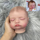 19 inch Painted Vinyl Reborn Doll Kit Rosalie Unassembled Lifelike Baby 3D Painting with Visible Veins Cloth Body Included-Maternity Miracles - Mom & Baby Gifts