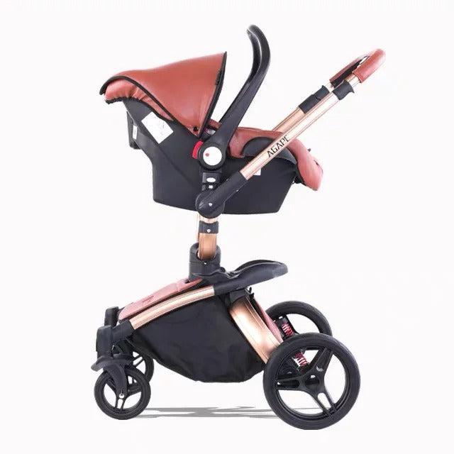 3-in-1 Luxury 360° Rotating Baby Stroller-Maternity Miracles - Mom & Baby Gifts