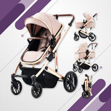 Deluxe 3 in 1 Baby Stroller-Maternity Miracles - Mom & Baby Gifts