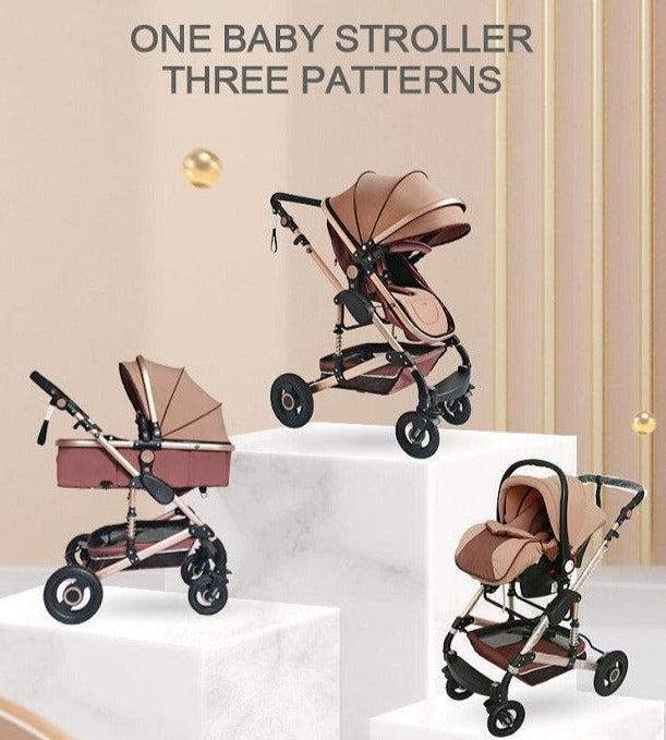 Luxury 3-in-1 Baby Stroller-Maternity Miracles - Mom & Baby Gifts