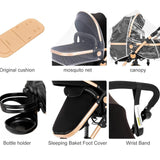 Luxury 3-in-1 Baby Stroller-Maternity Miracles - Mom & Baby Gifts