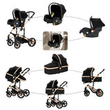 Luxury 3-in-1 Baby Stroller-Maternity Miracles - Mom & Baby Gifts