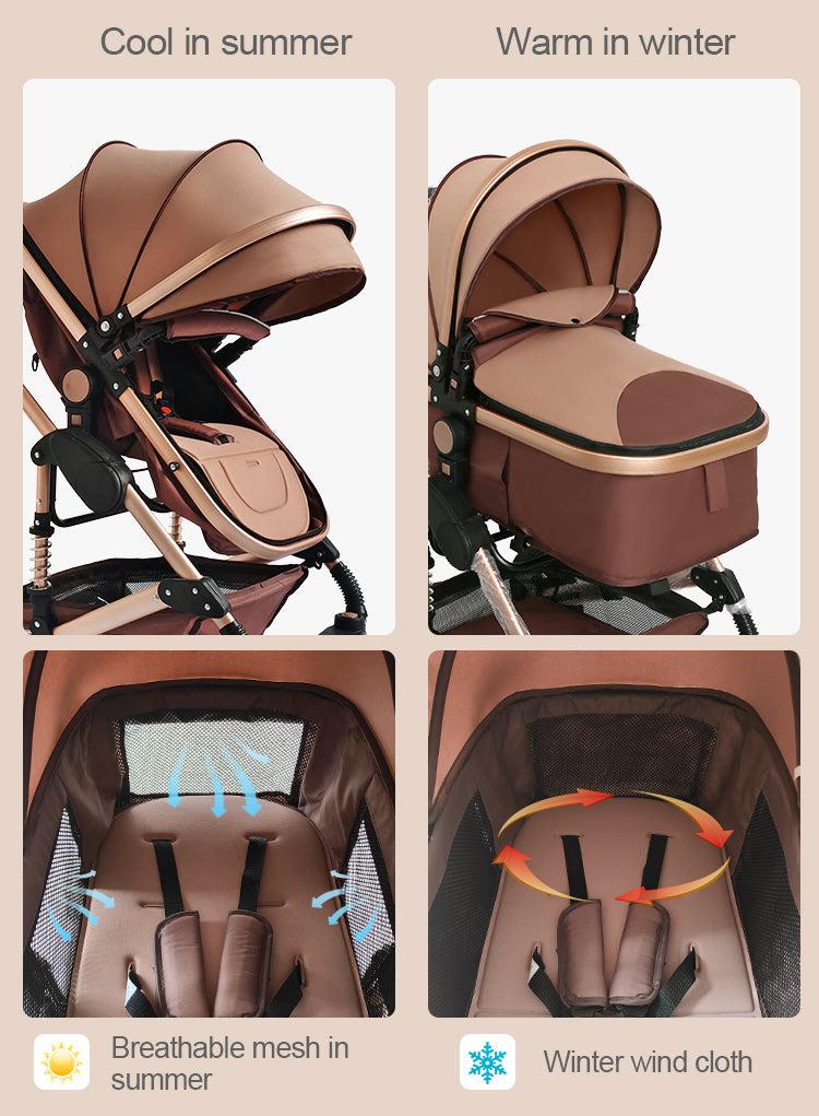 Luxury 3-in-1 Baby Stroller-Maternity Miracles - Mom & Baby Gifts