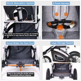 2023 Maternity Single Toddler Jogging Stroller-Maternity Miracles - Mom & Baby Gifts