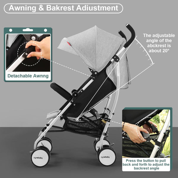 Multifunctional Lightweight Baby Stroller 2023 Simple Edition-Maternity Miracles - Mom & Baby Gifts