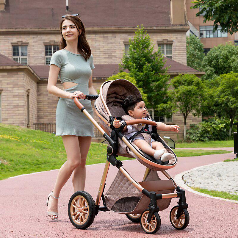 Premium 2 in 1 Baby Stroller For Newborns