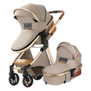  Royal Khaki 2-in-1 Baby Stroller