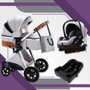  Marvelous Light Grey 3-in-1 Travel System (ISOFIX BASE INCLUDED)