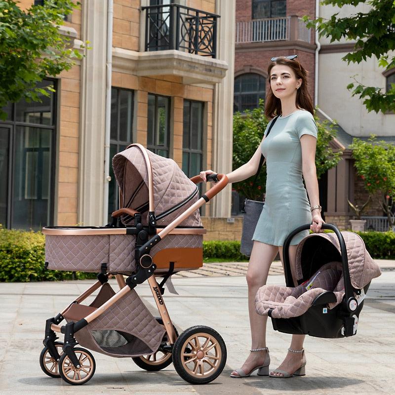 3-in-1 Baby Stroller Premium Travel System-Maternity Miracles - Mom & Baby Gifts