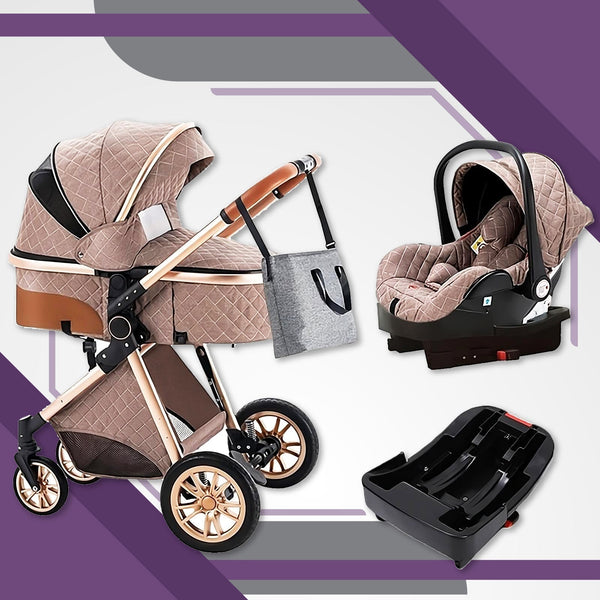 Premium 3-in-1 Baby Stroller-Maternity Miracles - Mom & Baby Gifts