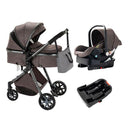  Deep Dark Chocolate 3-in-1 Travel System (ISOFIX BASE INCLUDED)