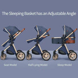 Premium 3-in-1 Baby Stroller-Maternity Miracles - Mom & Baby Gifts