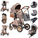  Royal Khaki 3-in-1 Travel System (ISOFIX BASE INCLUDED)